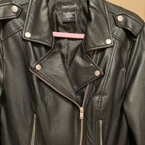 Black Leather Looking Jacket